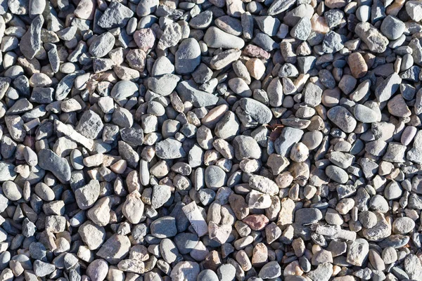 Hintergrund Mit Geröll Kleiner Stein Steine Für Den Bau — Stockfoto