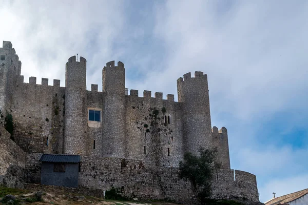 Medieval Castle Portuguese Village Obidos — Stock Photo, Image