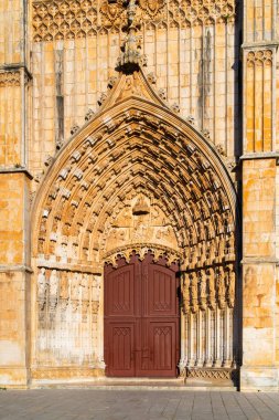 Batalha, Portekiz. Aka Manastırı, Santa Maria da Vitoria bir Batalha Manastırı. Capelas Imperfeitas görünümü. Bitmemiş Şapel. Gotik ve Manuelino aka Manuelin stili