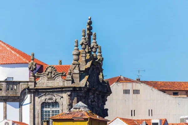 Telhados Casa Cidade Porto Portugal — Fotografia de Stock