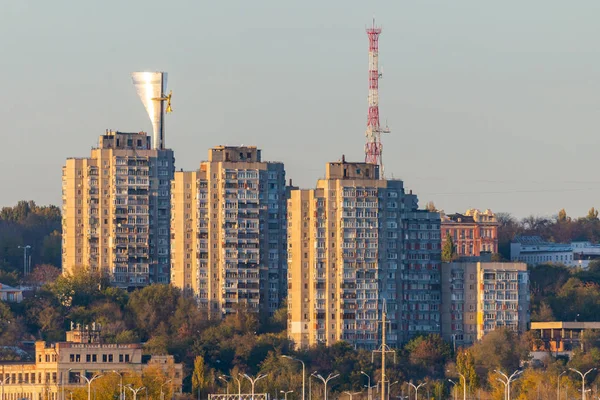 Rusland, Rostov aan de Don-20 augustus 2017: Rostov aan de Don City panoramisch uitzicht — Stockfoto