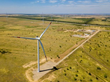 Rusya 'da alternatif enerji kaynağı rüzgar jeneratörü çiftliği