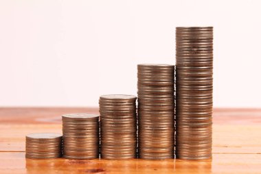 grafik sikkeleri hisse senedi finans ve iş konsepti