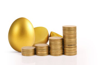 grafik sikkeleri hisse senedi finans ve iş konsepti