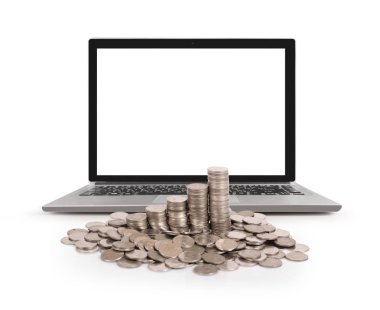 boş alan içeren dizüstü 