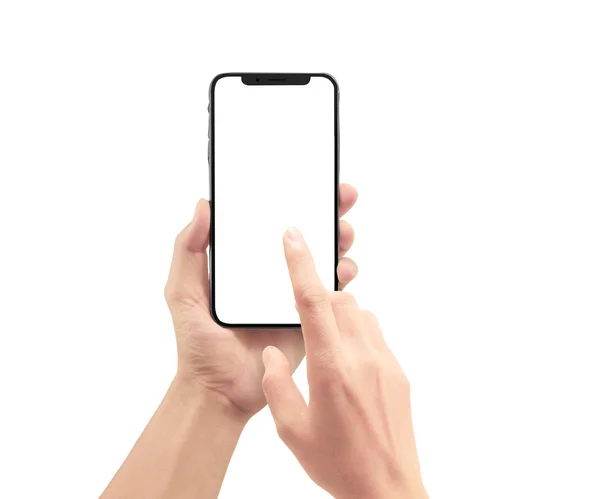 El akıllı telefon cihazı tutarak 