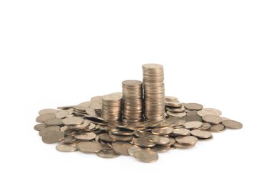 Yol kavramı iş büyüme başarı süreci sikke yığınları