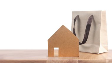 Ahşap Ev Modeli orada ahşap alan