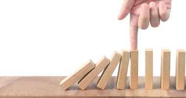 El durdurma Domino etkisi benzersiz tarafından durduruldu