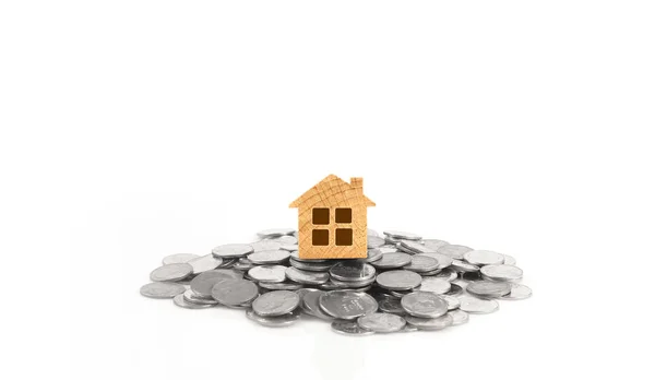Emlak yatırım ve ev ipotek finansal conceptmoney co — Stok fotoğraf