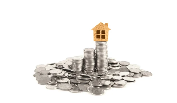 Investissement immobilier et hypothèque immobilière concept financiermoney co — Photo