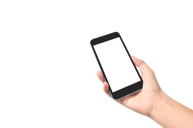 Cep telefonlarını, akıllı telefon cihazlarını ve dokunmatik ekranlı technolo'u tutun