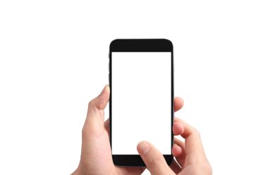 Cep telefonlarını, akıllı telefon cihazlarını ve dokunmatik ekranlı technolo'u tutun