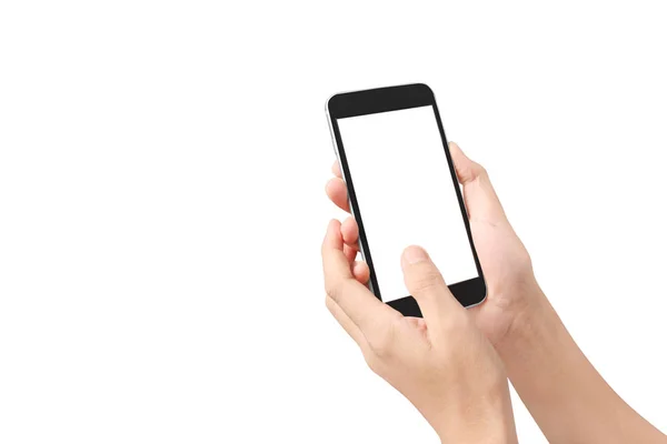 휴대 전화, 스마트 폰 장치 및 터치 스크린 테크놀로 를 보유 — 스톡 사진
