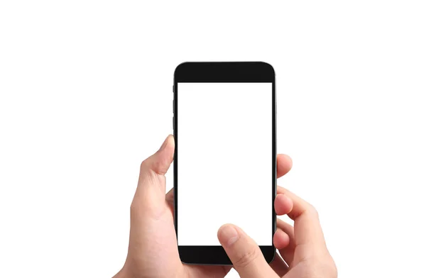 Houd mobiele telefoons, smartphone-apparaten en touchscreentechnolo — Stockfoto