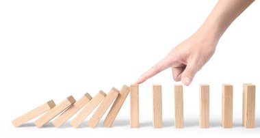 El domino etkisi durdurma benzersiz tarafından durduruldu