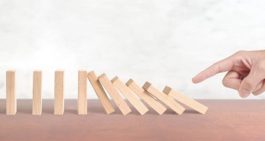 El domino etkisi durdurma benzersiz tarafından durduruldu