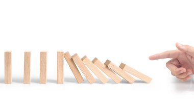 El domino etkisi durdurma benzersiz tarafından durduruldu