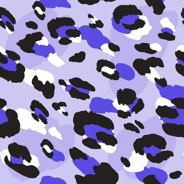 Leopar desenli tasarım - kusursuz desen çiziyor. Poster ya da tişört tekstil grafik tasarımı, duvar kağıdı, ambalaj kağıdı