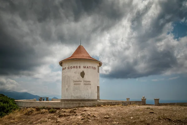 Ersa Cap Corse Corsica Julho 2018 Moulin Mattei Antigo Widmall — Fotografia de Stock