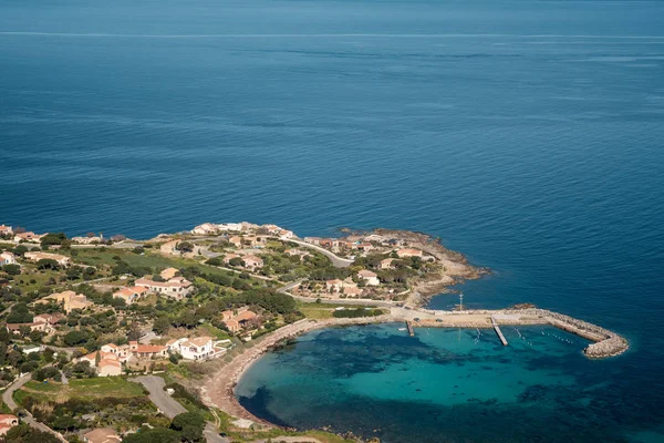 Puerto de San Damiano en la región de Balagne de Córcega —  Fotos de Stock