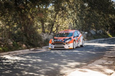 T. Katsuta ve D. Barritt rekabet 2019 Wrc tur de Corse