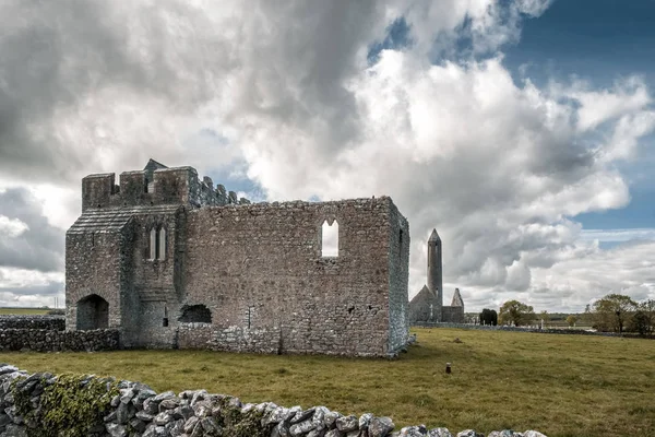 Dům Glebe v klášteře Kilmacduagh v Irsku — Stock fotografie