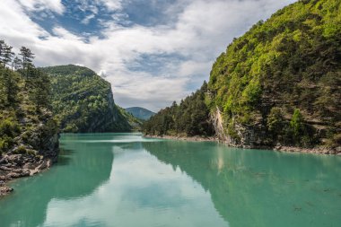 Fransa'da Verdon Nehri