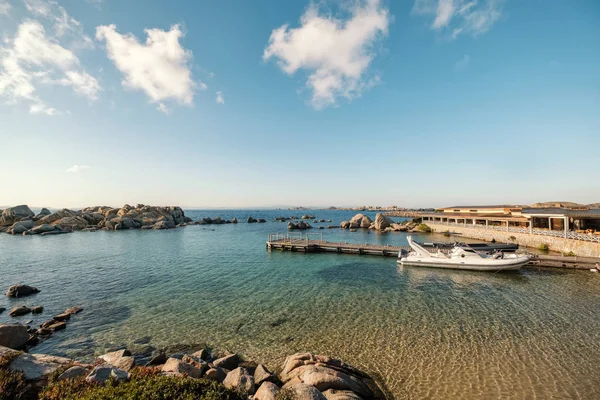 Hotel des Pecheurs on Cavallo Island — Stock Photo, Image