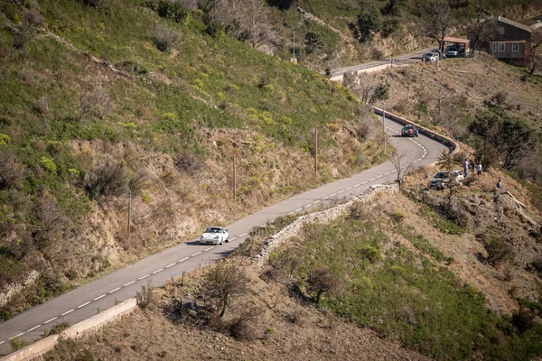 Col San Colombano Corsica Francia Ottobre 2020 Franck Troullard Frauke — Foto Stock