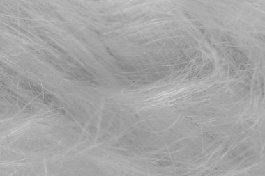 White hair texture.White hair background.
