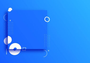 Minimal geometric background, vector illustration.