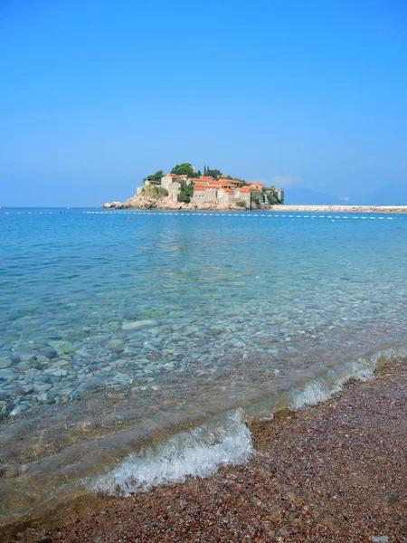 Isla Hotel Sveti Stefan Montenegro — Foto de Stock