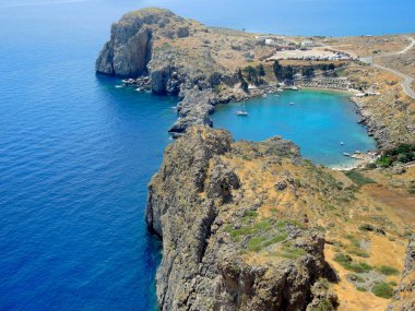 Güzel bay St Paul Rhodes