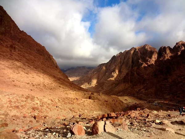 Montanha Moisés Egito Sinai — Fotografia de Stock