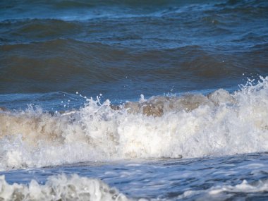 İsrail 'in kuzeyindeki Akdeniz' de fırtına