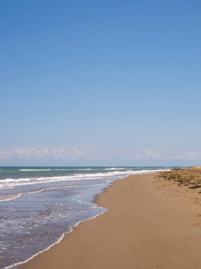 İsrail 'in kuzeyindeki Baltık Denizi Sahili