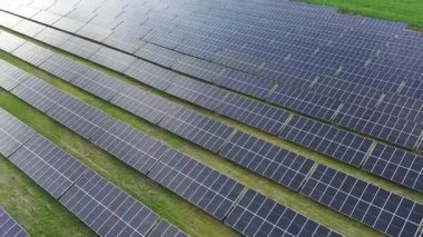 Photovoltaic panels providing electricity to local factory