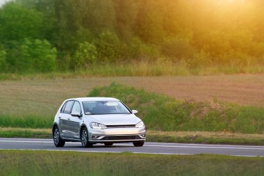 Modern turbo hatchback with sporty premium design
