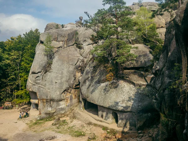 Nahaufnahme eines großen Felsens — Stockfoto