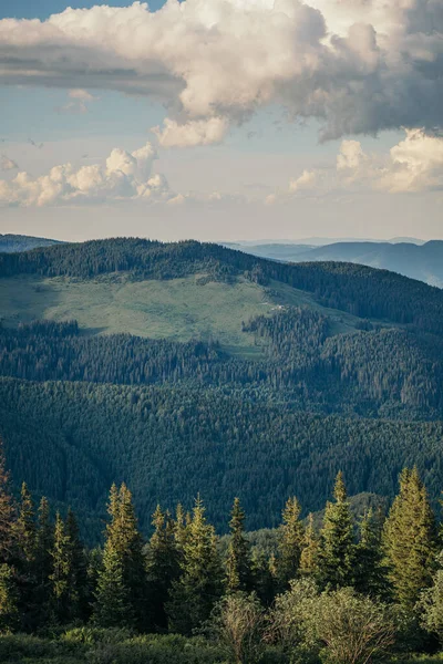 Een grote berg op de achtergrond — Stockfoto