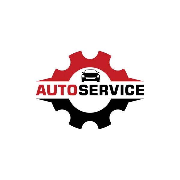 Auto Und Auto Service Logo Vektor Für Unternehmen Und Unternehmen — Stockvektor