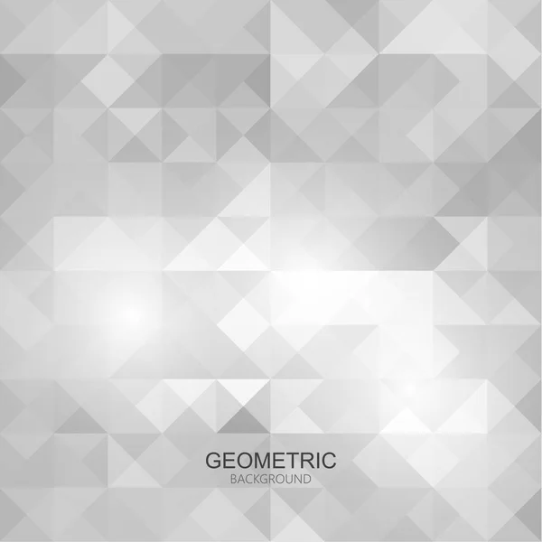 Gray White Grid Mosaic Background, Creative Design Templates — Stock Vector