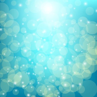 Yumuşak ışık arkaplan illüstrasyonlu soyut bokeh ışıkları