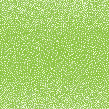 Yeşil arkaplan, beyaz noktalar vektör tasarımı ekolojik arkaplan