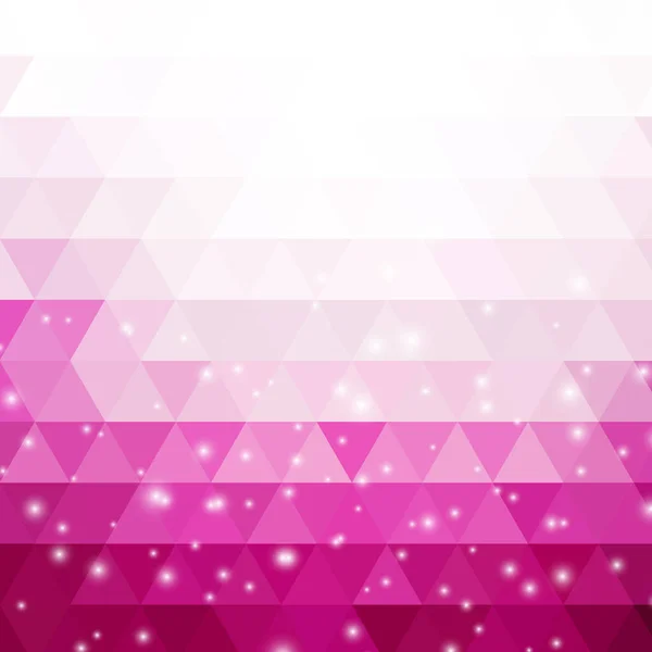 Design abstrato padrão geométrico. Fundo de triângulos rosa. Ilustração vetorial eps 10 . — Vetor de Stock