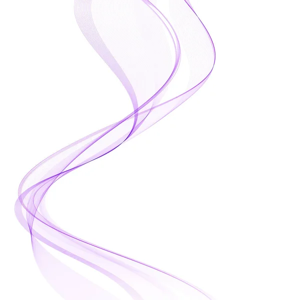 Векторная абстрактная цветовая волна фон с тенью, лиловая волна дизайн. Брошюра Template eps10 — стоковый вектор