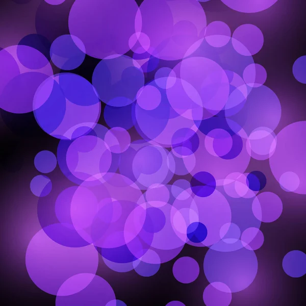 Abstrato azul, fundo bolha roxo com bokeh vecto eps10r . —  Vetores de Stock