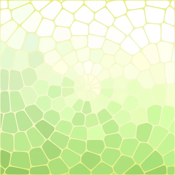 Färgade kaotiska stenar. Abstrakt modern oändlig bakgrund i glödande gröna färger. Vektorillustration. — Stock vektor