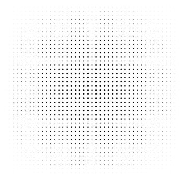 Yarım ton, dairesel yarım ton deseni. Noktalar, yarım ton daire gradyan eps10